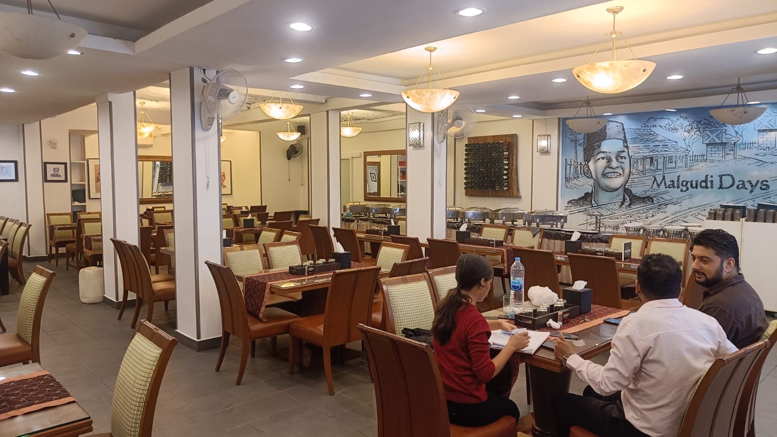 Malgudi Indian Restaurant interior