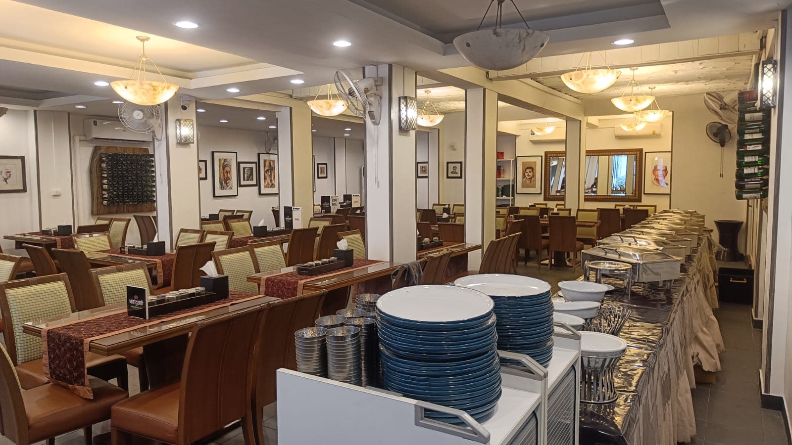 Malgudi Indian Restaurant dining area